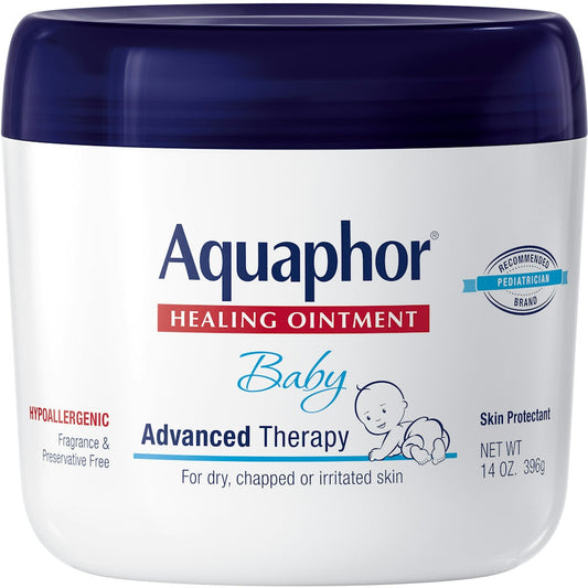 Aquaphor Baby Advanced Therapy Healing Ointment Skin Protectant Jar 14 Oz Diaper Rash Treatments Pasteur Pharmacy