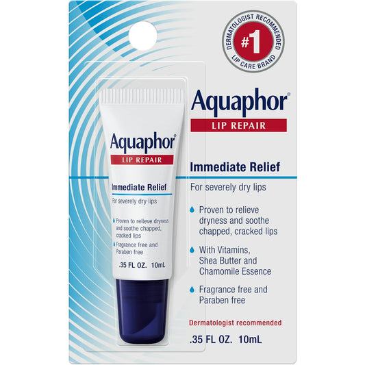 Aquaphor Lip Repair For Immediate Relief - 0.35 Fl Oz Lip Balms Pasteur Pharmacy