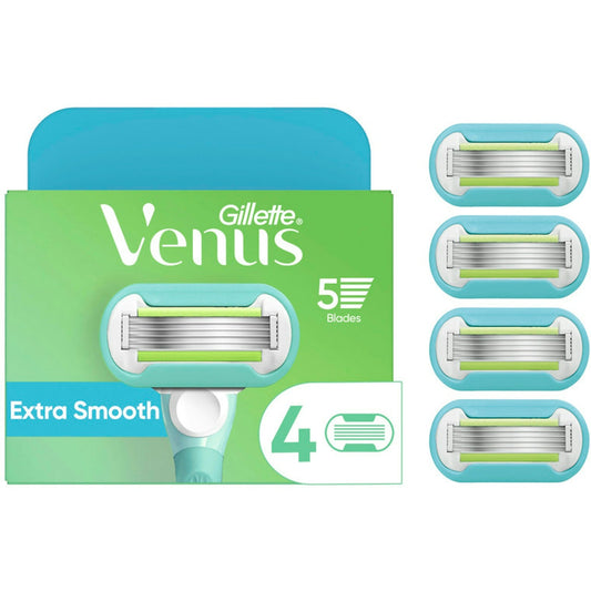 Gillette Venus Extra Smooth Women's Razor Blade Refills Cartridges Shaving & Grooming Pasteur Pharmacy