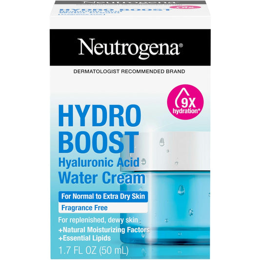 Neutrogena Water Cream, Hydro Boost, Fragrance Free 1.7 Fl Oz Skin Care Pasteur Pharmacy