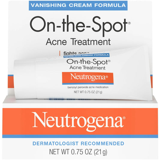 Neutrogena Acne Treatment, Vanishing Cream Formula - 0.75 Ounce Health & Beauty Pasteur Pharmacy