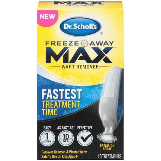 Dr. Scholl's Freeze Away Max Precision Spray Wart Remover 10Ea Wart Removers Pasteur Pharmacy