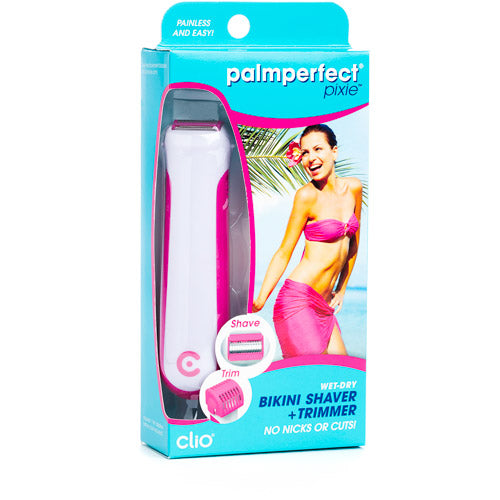 Clio Designs Palm Perfect Pixie Bikini Shaver + Trimmer Hair Removal Pasteur Pharmacy