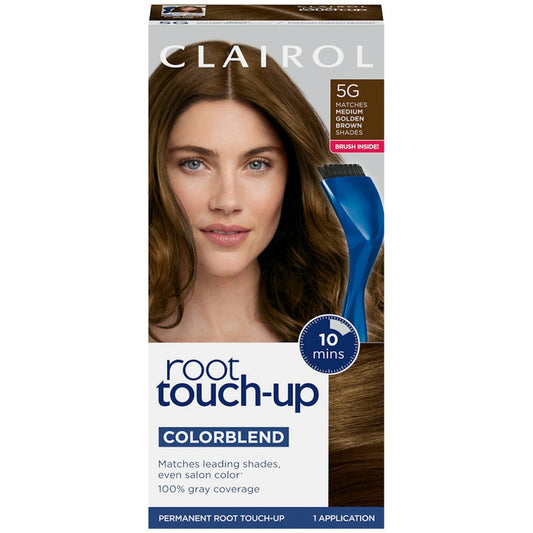 Clairol Nice N Easy Root Touch Up Permanent Hair Color 5G Matches Medium Golden Brown Shades Hair Color Pasteur Pharmacy