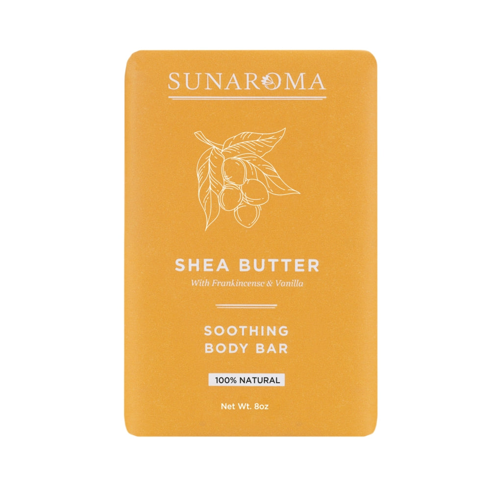 Sunaroma Soap Bar Shea Butter Frankincense And Vanilla 8 Ounce Bath & Body Pasteur Pharmacy