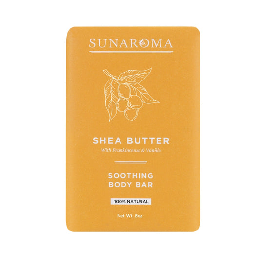 Sunaroma Soap Bar Shea Butter Frankincense And Vanilla 8 Ounce Bath & Body Pasteur Pharmacy