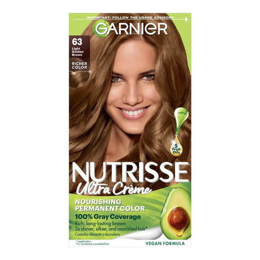 Garnier Nutrisse Nourishing Permanent Hair Color 63 Light Golden Brown Hair Color Pasteur Pharmacy