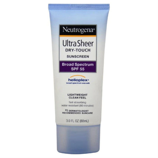 Neutrogena Ultra Sheer Dry Touch Sunscreen Broad Spectrum SPF 55 Sunscreen Pasteur Pharmacy