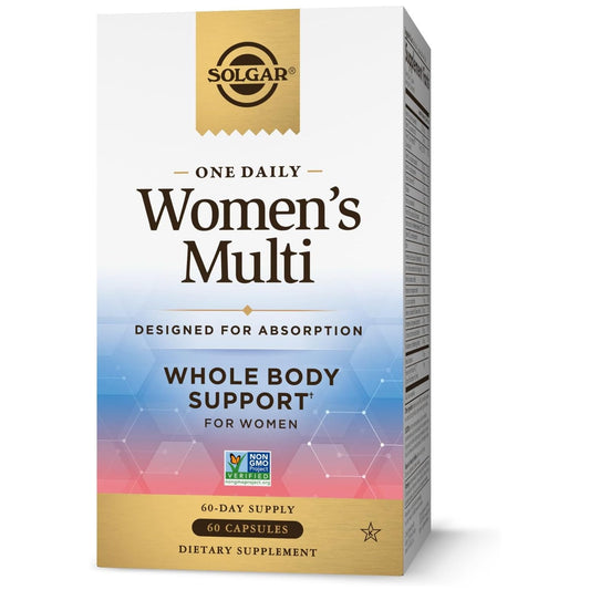 Solgar One Daily Women's Multi, 60 Capsules Vitamins & Supplements Pasteur Pharmacy