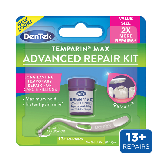 DenTek Temparin Max Caps & Fillings Repair Kit Oral Care Pasteur Pharmacy