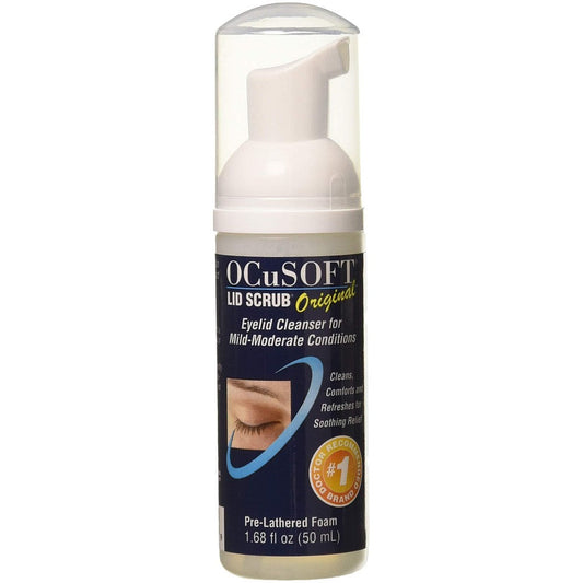 OCuSOFT Lid Scrub Original Foaming Cleanser - 1.66 Oz Scrubs Pasteur Pharmacy