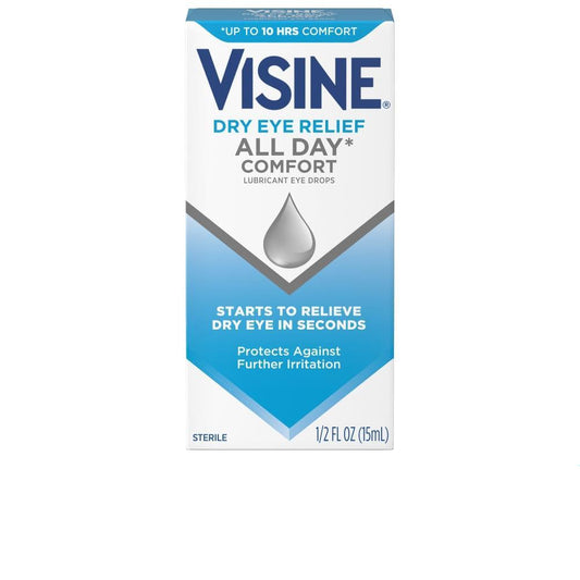 Visine Dry Eye Relief All Day Comfort Drops Personal Care Pasteur Pharmacy
