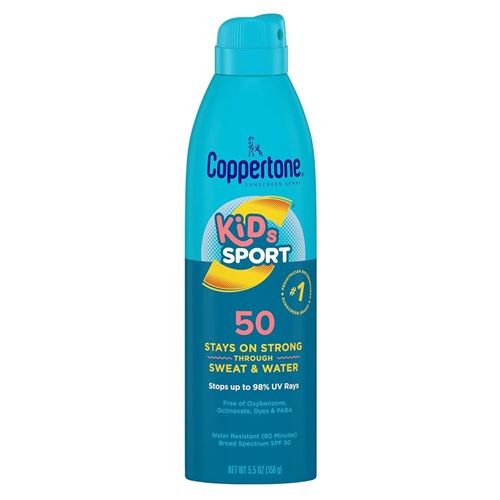 Coppertone Spf#50 Kids Sport Spray 5.5oz (18245) 6 Or More=Unit Price $9.38 Case Pack Info: 12 Units Sports Toys Pasteur Pharmacy
