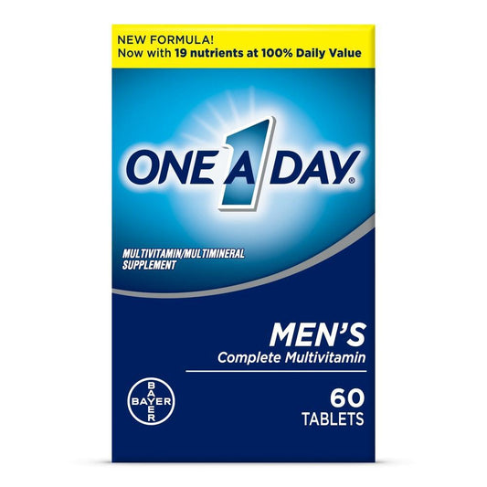 One A Day Multivitamin, Complete, Men's, Tablets Vitamins & Supplements Pasteur Pharmacy