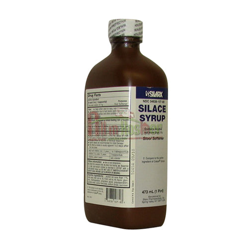 Silarx Silace Docusate Sodium Stool Softener Syrup - 16 Oz Syrup Pasteur Pharmacy