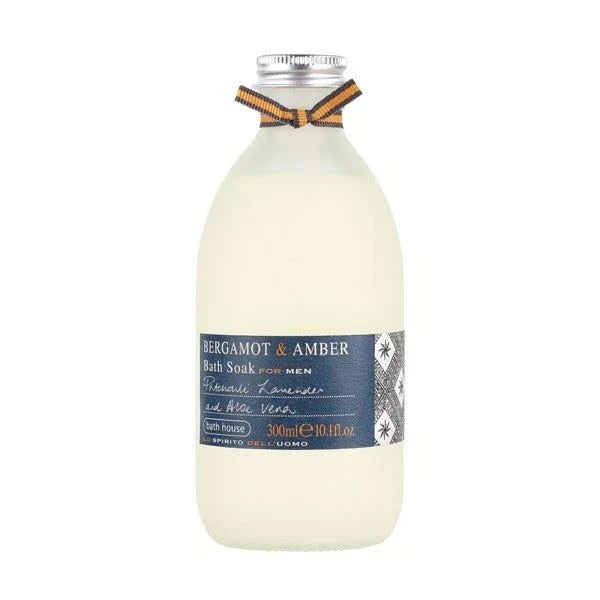 Bath House Bergamote Et Ambre - Bain Trempage 300ml - Rafraîchissant
