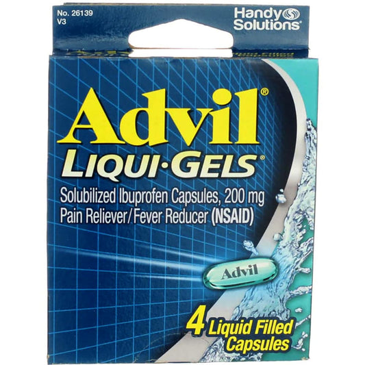 Advil® Liqui-Gels® – Fast Pain Relief (200 mg Ibuprofen) Personal Care Pasteur Pharmacy