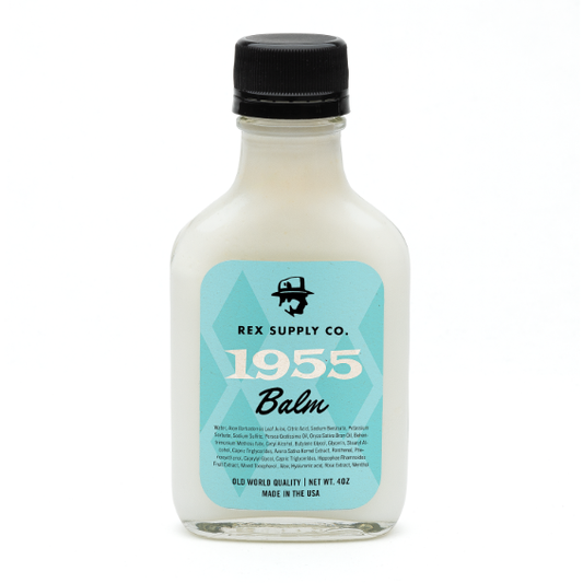 Rex Supply Co. 1955 Old World After Shave Balm 4 Oz After Shave Balm Pasteur Pharmacy