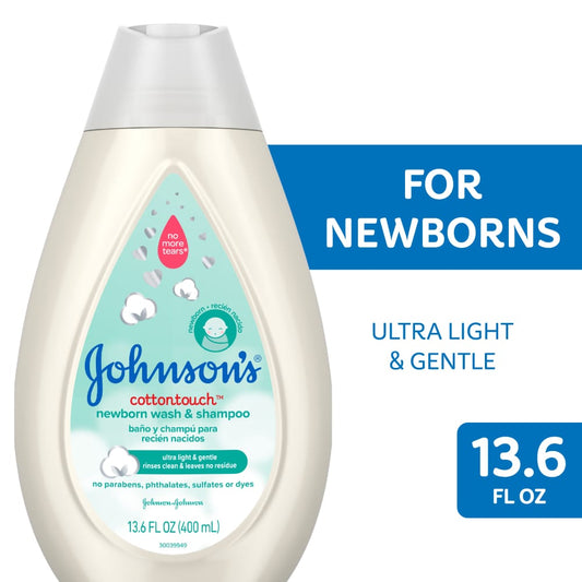 Johnson's® Baby CottonTouch™ Newborn Body Wash & Shampoo (13.6 fl oz) Shampoo Pasteur Pharmacy