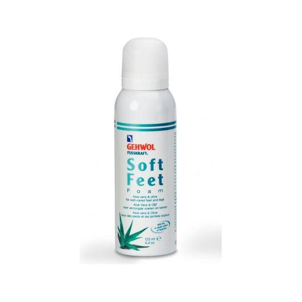 Gehwol Soft Feet Mousse avec Aloes 125ml - 4.2 Oz Foot Care Mousse Pasteur Pharmacy