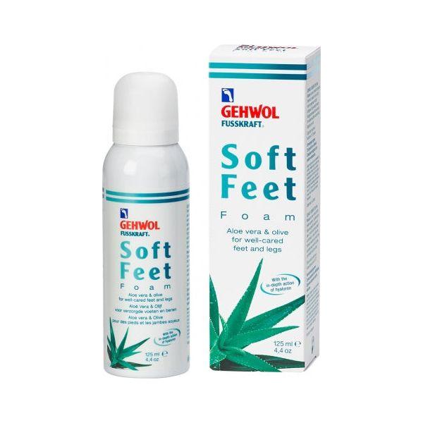 Gehwol Soft Feet Mousse avec Aloes 125ml - 4.2 Oz Foot Care Mousse Pasteur Pharmacy