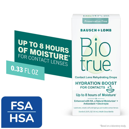 Biotrue® Hydration Boost Contact Lens Rehydrating Drops – 0.33 Fl Oz Personal Care Pasteur Pharmacy