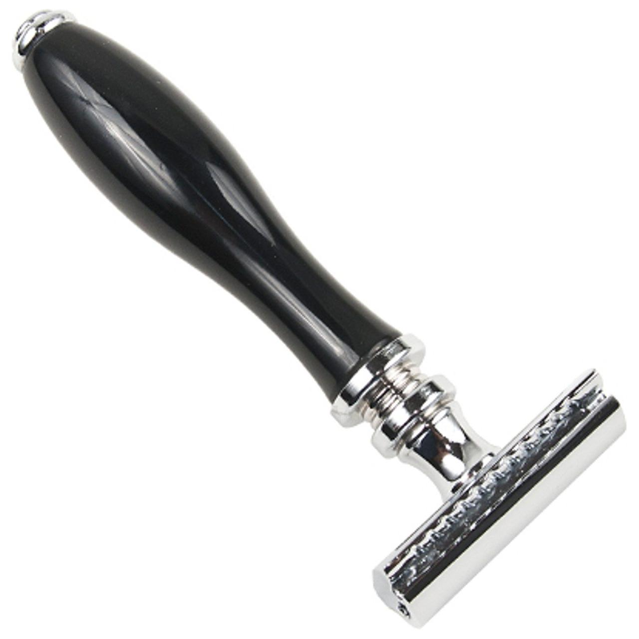 Parker 111B Black Resin Handle Safety Razor Safety Razor Pasteur Pharmacy