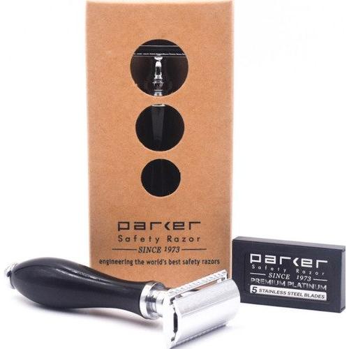 Parker 111B Black Resin Handle Safety Razor Safety Razor Pasteur Pharmacy