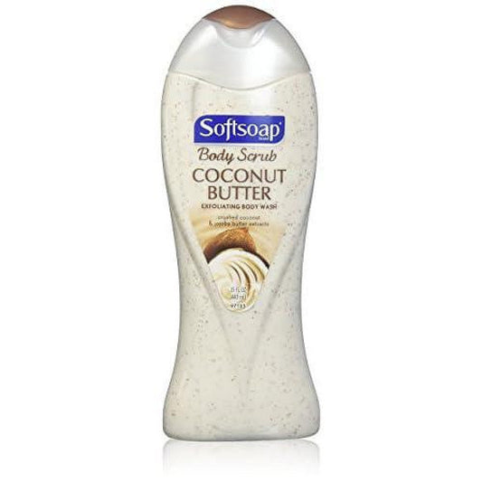 Softsoap Soft Soap Coconut Butter Scrub Body Wash Body Wash Pasteur Pharmacy