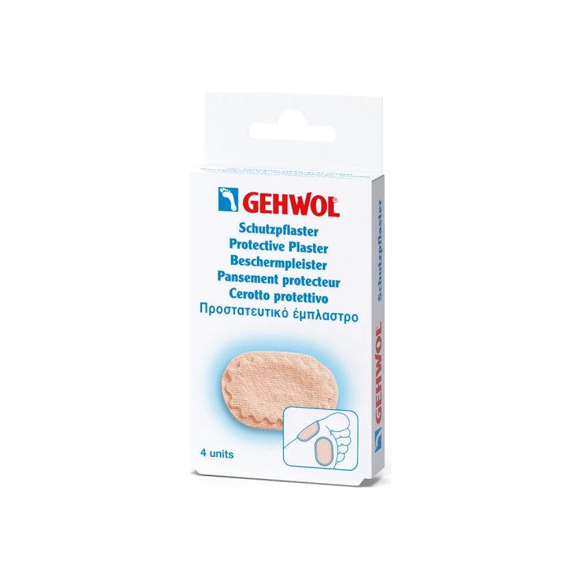 Gehwol Protective Plaster Oval 4 units Foot Care Product Pasteur Pharmacy