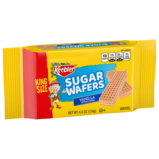 Keebler® King Size Vanilla Sugar Wafers 4.4oz - 9ct Sugar & Sweeteners Pasteur Pharmacy