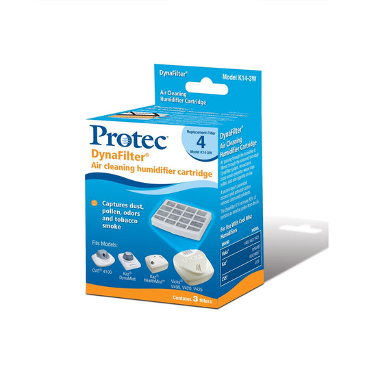Protec Dynafilter Air Cleaning Humidifier Cartridge 3 Pack Humidifiers Pasteur Pharmacy