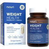 Nouri Oil Probiotic And Omega Weight Health, 30 Capsules Vitamins & Supplements Pasteur Pharmacy