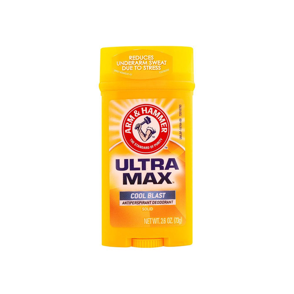 Arm & Hammer Ultra Max Antiperspirant Deodorant, Invisible Solid, Cool Blast Deodorant Pasteur Pharmacy