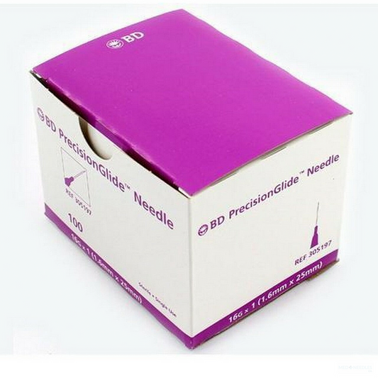 BD 16G X 1" - 305197 PrecisionGlide Needle Needles & Hooks Pasteur Pharmacy