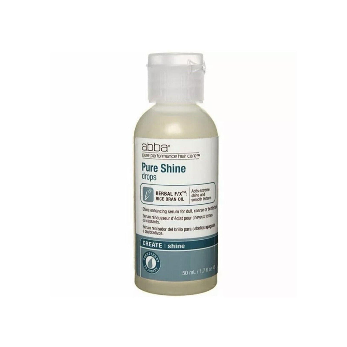 Abba Pure Shine Drops Hair Serum 1.7 oz