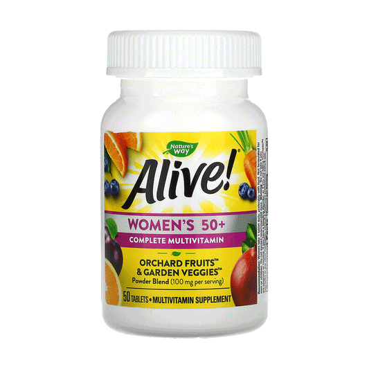 Nature's Way Alive Women's 50+ Complete Multivitamin Tablets 50ct Vitamins & Supplements Pasteur Pharmacy