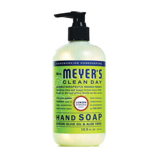 Mrs. Meyer's Clean Day Liquid Hand Soap Lemon Verbena Scent - 12.5 Fl Oz Liquid Hand Soap Pasteur Pharmacy