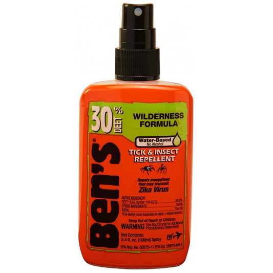 Ben's 30% Deet 3.4 Oz. Insect Repellent Pump Spray Repellents Pasteur Pharmacy