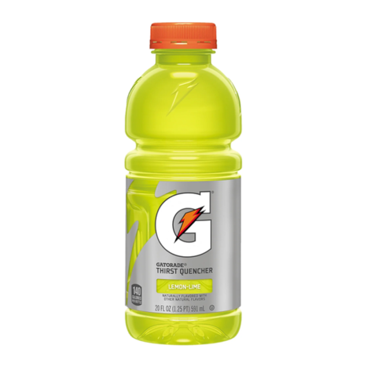 Gatorade Thirst Quencher Sports Drink, Lemon Lime, 20 Oz Bottle Beverages Pasteur Pharmacy
