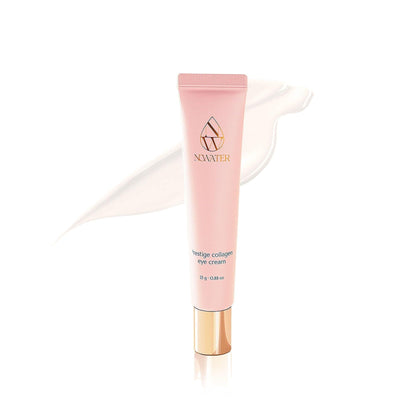 NOWATER Korean Collagen Eye Cream for Under Eyes, Day & Night
