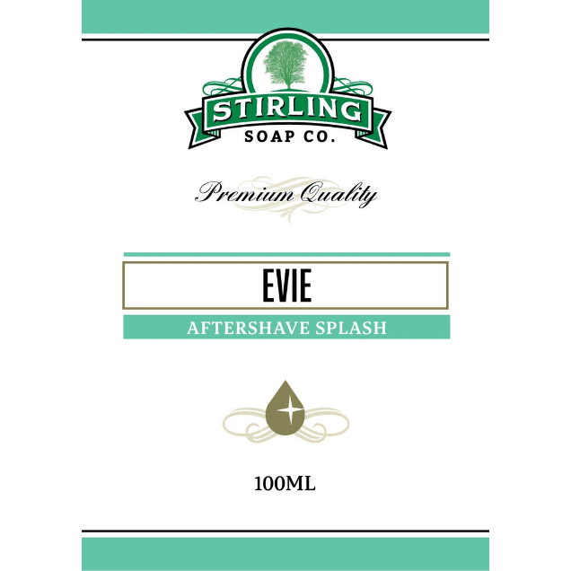 Stirling Soap Co. Evie Shaving Collection Shaving Set Pasteur Pharmacy Aftershave Splash 3.4oz