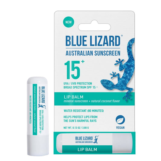 Blue Lizard Lip Balm - SPF 15+ - 0.13oz Lip Balms & Treatments Pasteur Pharmacy