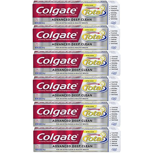 Colgate Total Advanced Deep Clean Anticavity Fluoride And Antigingivitis Toothpaste Toothpaste Pasteur Pharmacy