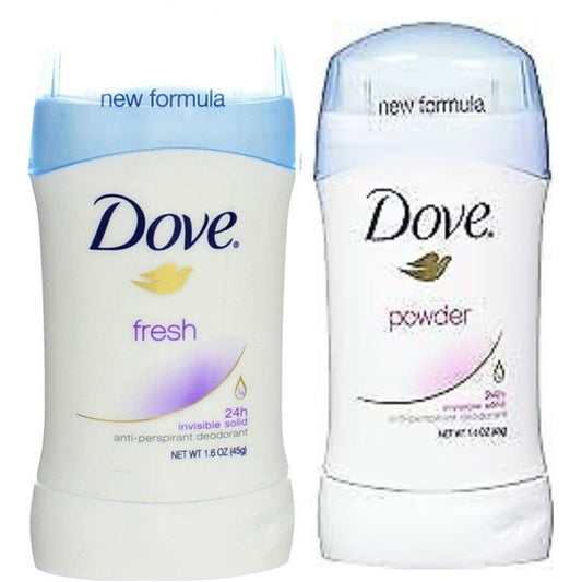 Dove Invisible Solid Antiperspirant Deodorant Stick Fresh, 1.6 Oz Deodorant Pasteur Pharmacy