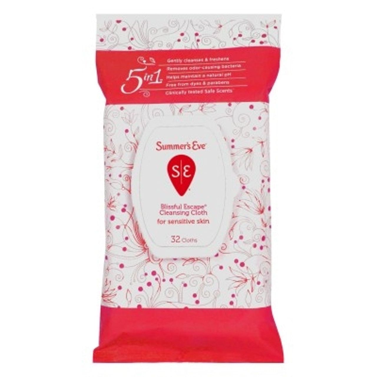 Summer's Eve Cleansing Cloths, Blissful Escape Personal Care Pasteur Pharmacy