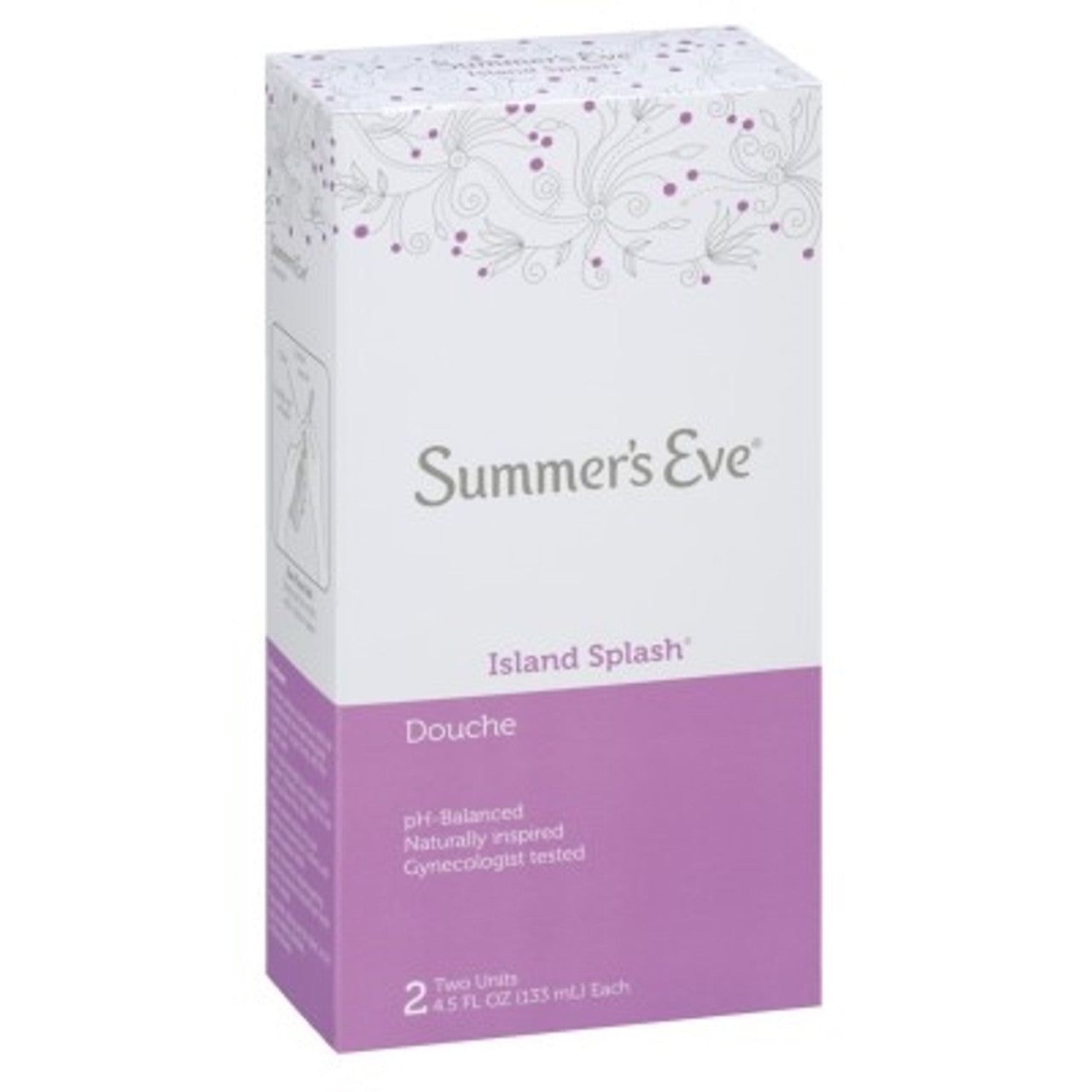 Summer's Eve Douche, Island Splash, 2 Units, 4.5 Oz Each Health & Beauty Pasteur Pharmacy