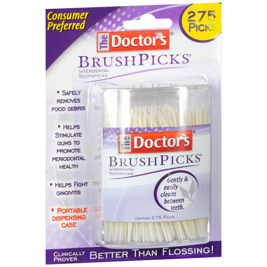 The Doctor's Brush Picks, Toothpicks, Interdental Dental Floss Pasteur Pharmacy
