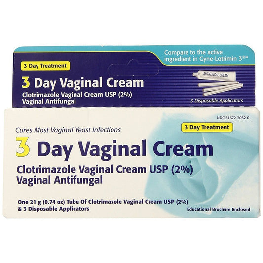 3 Day vaginal Cream 2% 21 Gm Health Care Pasteur Pharmacy