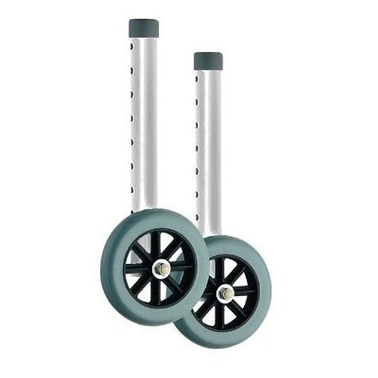 Nova 5" Wheels 410Si For 1" Field Walker Gray Walkers Pasteur Pharmacy